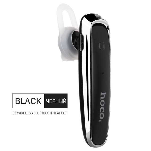 HOCO Wireless Bluetooth Headset - E5 - Hitam -