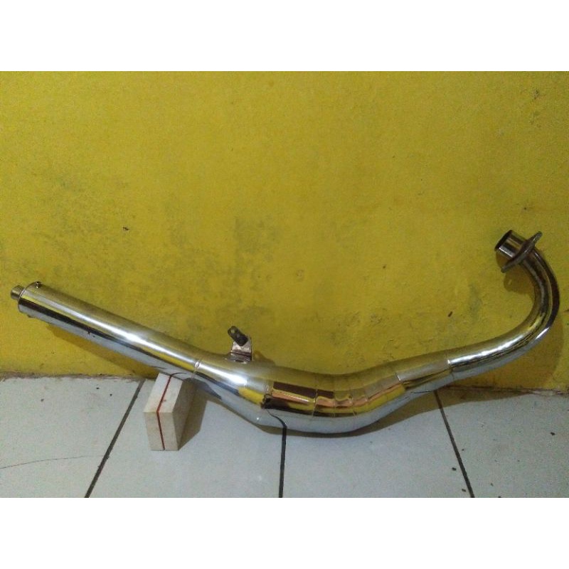 Knalpot Rg RGR racing thailook full crome