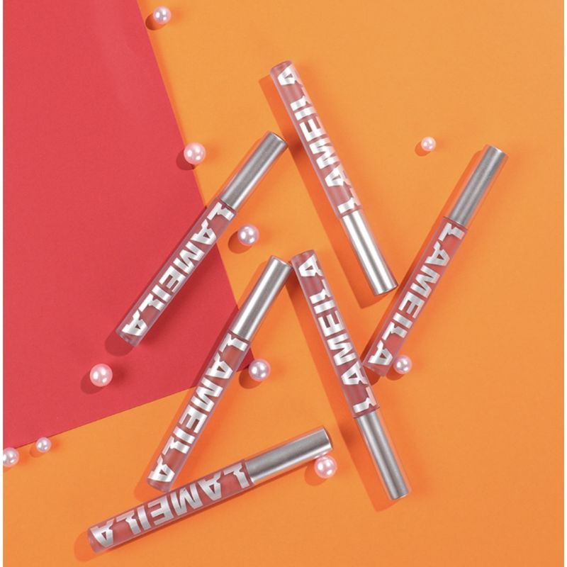 LAMEILA Matte Lipstick Liquid Korean Lipstik Lip Glaze Korean Lip Cream Lip Glose Waterfroop