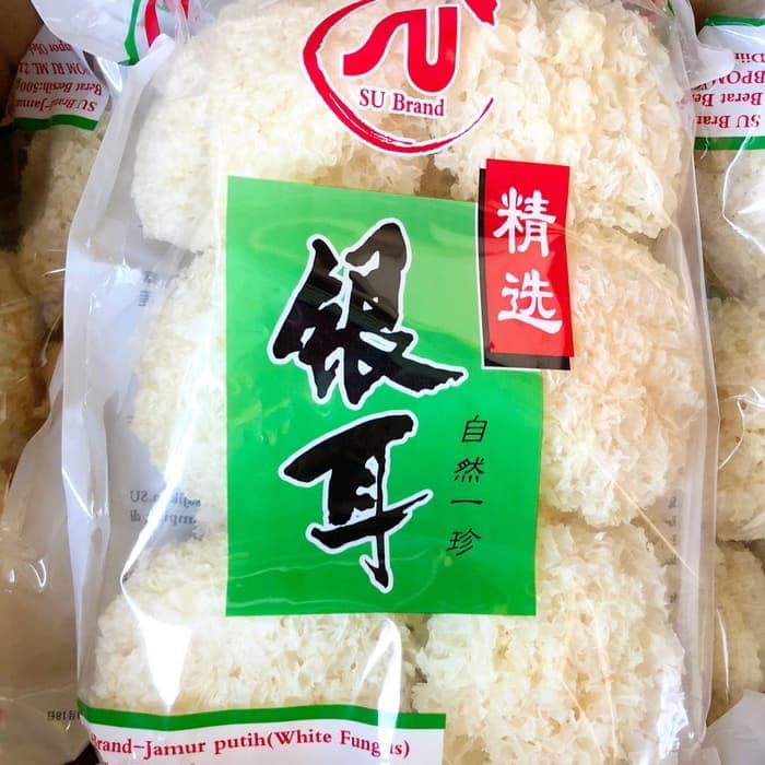 

Jamur Putih SU Brand -- White Fungus 500 Gr