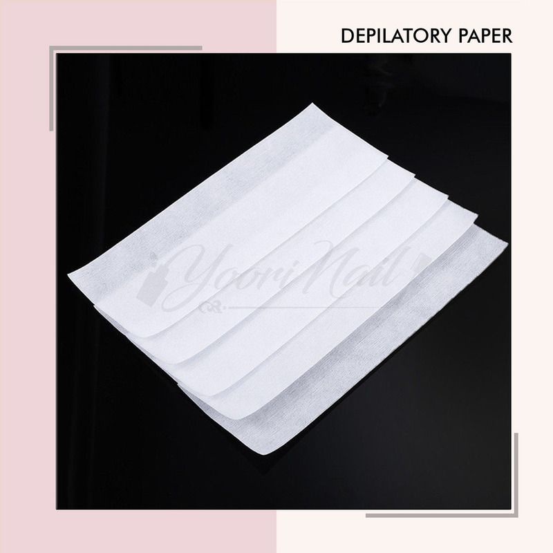 Depilatory Paper kertas waxing depilatory hair wax removal paper