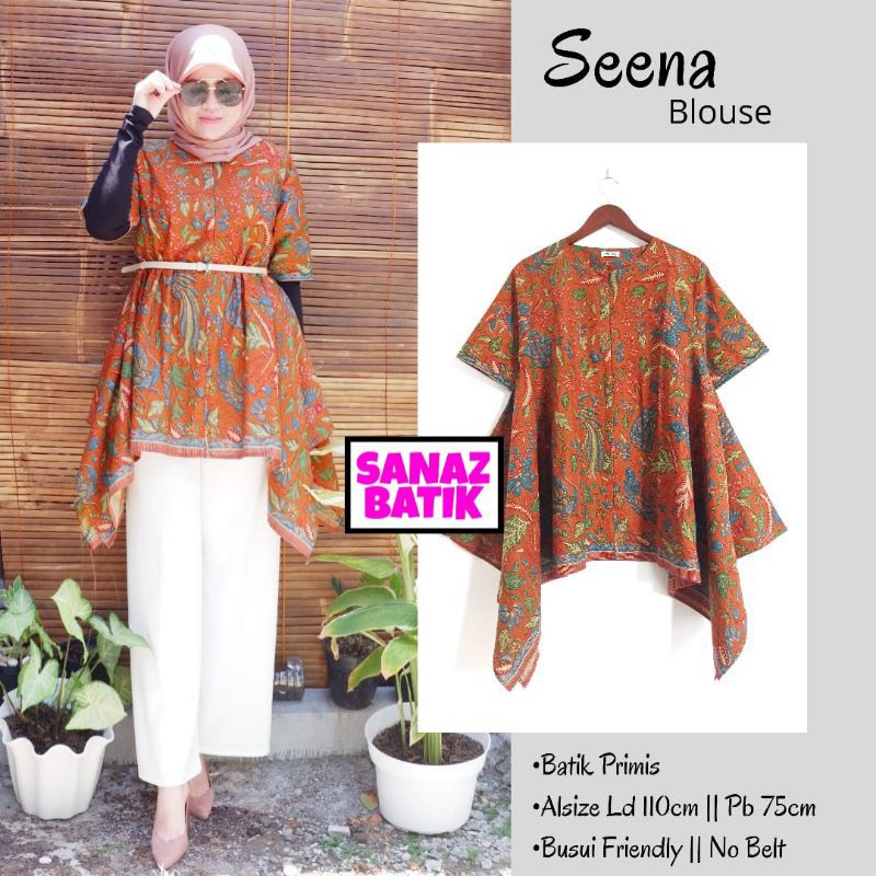 BLOUSE BATIK SEENA 3 NEGRI