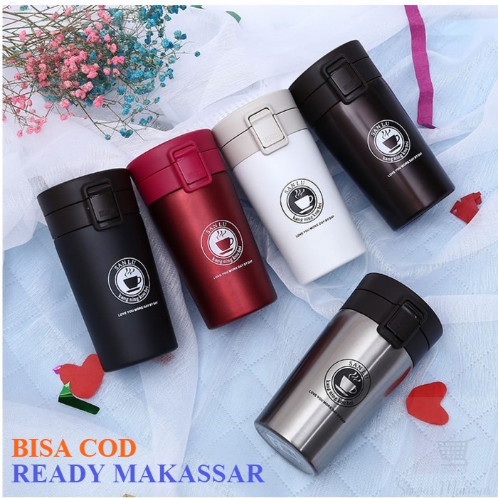 COFFEE CUP TRAVEL MUG Termos Kopi ORIGINAL AWET PANASNYA / Travel Mug Coffee SUS 304