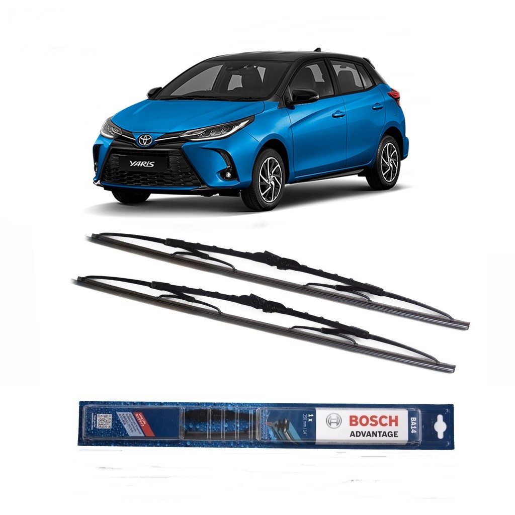 Bosch Wiper Toyota New Yaris Frame Besi - 2 buah/Set 14-24