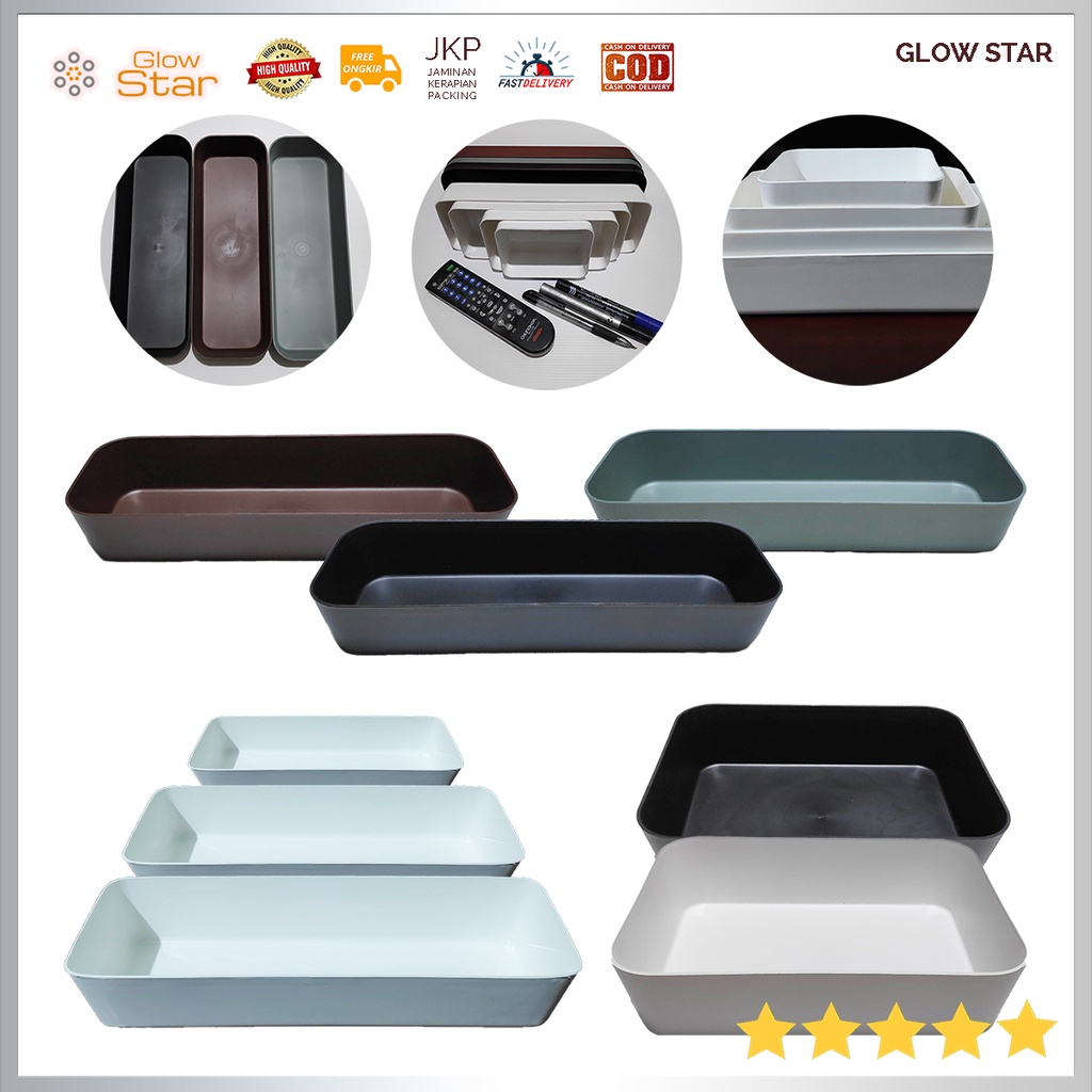 Kotak Aksesoris Wadah Benang Jahit Kancing Putih Bross Pin Make up Serbaguna Mur Organizer Perhiasan Perapi Penata Laci