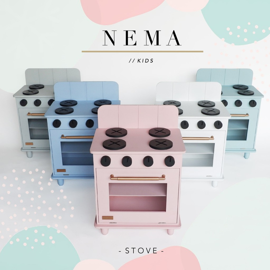 WOODEN KITCHEN ANAK KAYU mainan dapur NEMA THE STOVE WOODEN KITCHEN ANAK KAYU mainan dapur NEMA THE STOVE