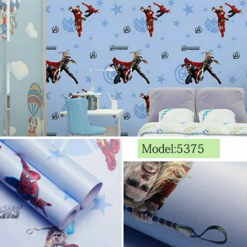Wallpaper Dinding Motif Avanger | Wallpaper Tembok