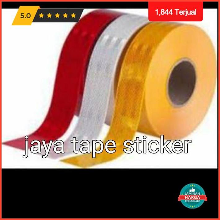 

Extra Cashback 3M Sticker Reflective Tape Egp 48 Mm X 15 Mtr -Scotlite Prismatic Promo