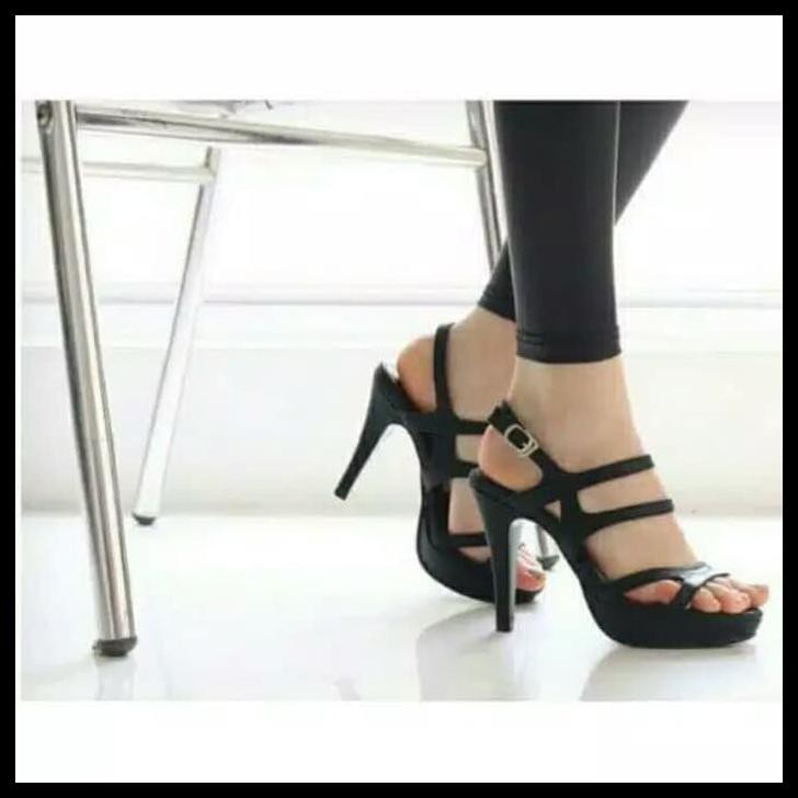 Highheels sepatu hak tinggi wanita / cewek korea