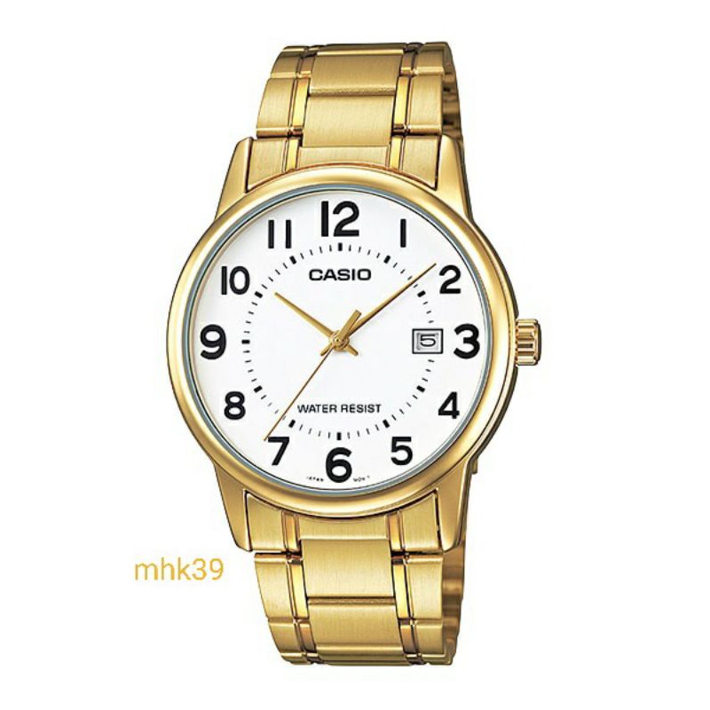 JAM PRIA CASIO MTP-V002G-7B ORIGINAL