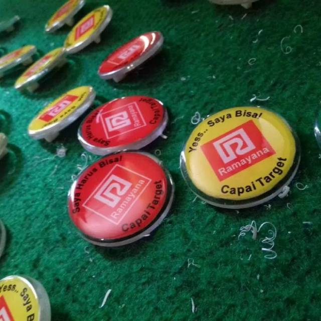Pin Acrylic | Pin Akrilik | Emblem Akrilik Custom