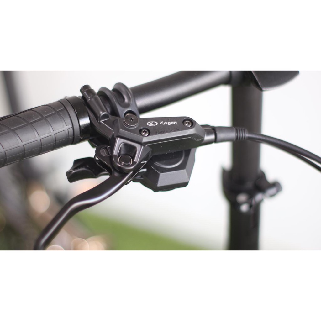 Sepeda Lipat Element Troy 10 sp Black Diamond Frame Chromoly Rem Cakram Hydraulic Garansi COD SNI-3