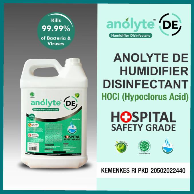 Anolyte De Humidifier 5 Liter Air Sanitizer Air Disinfektan Termurah