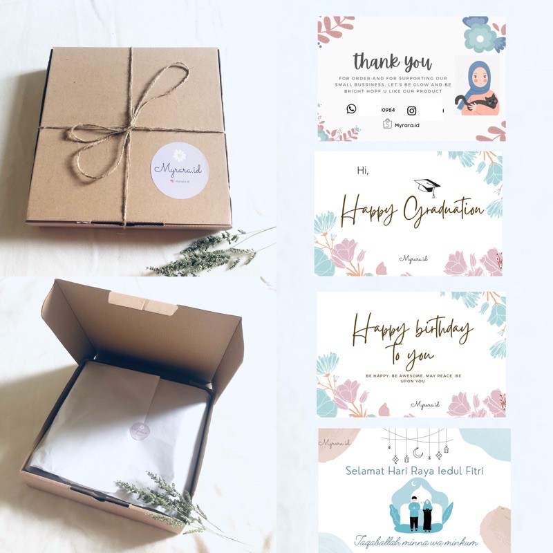 TAMBAHAN BOX UNTUK HAMPERS / GIFT BOX