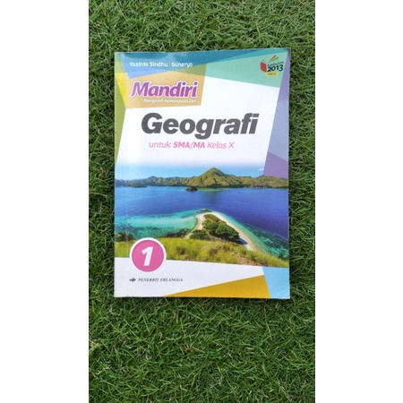 

Buku Mandiri Geografi SMA Kls 10 K13N, Erlangga Penerbit Erlangga