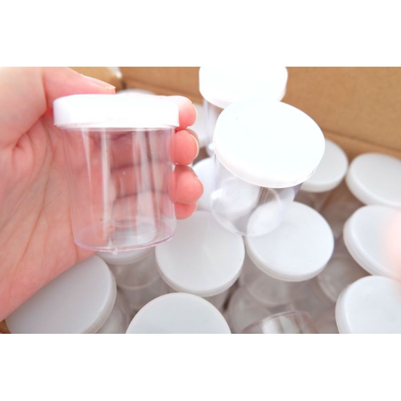 POT URIN 50 CC / POT OBAT 50 CC / WADAH SLIME / TOPLES KECIL / WADAH SALEP / POT KECIL / WADAH OBAT