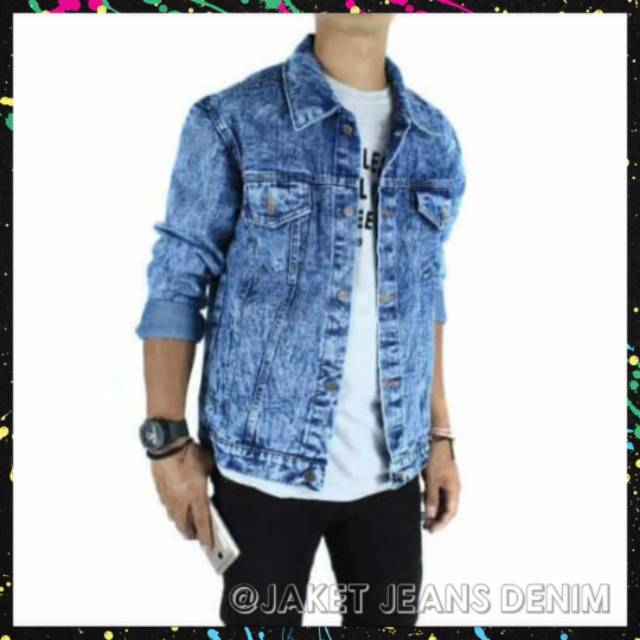 JAKET LEVIS PRIA / JAKET JEANS PRIA / JAKET LEVIS COWO / JAKET LEVIS SANWHOS