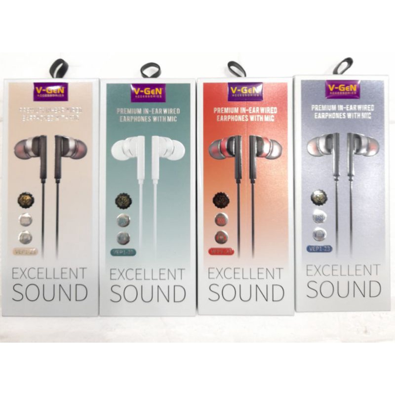 headset V-GEN VEP1 23 Extreme bass