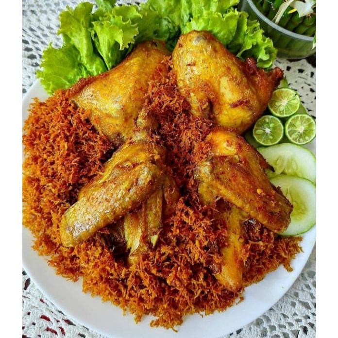 

AYAM BUMBU SERUNDENG/AYAM UNGKEP KUNING