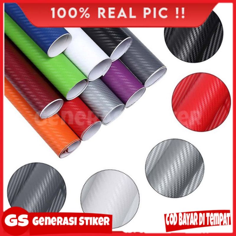 Stiker Skotlet Karbon 3D Skotlet Carbon 3D Warna
