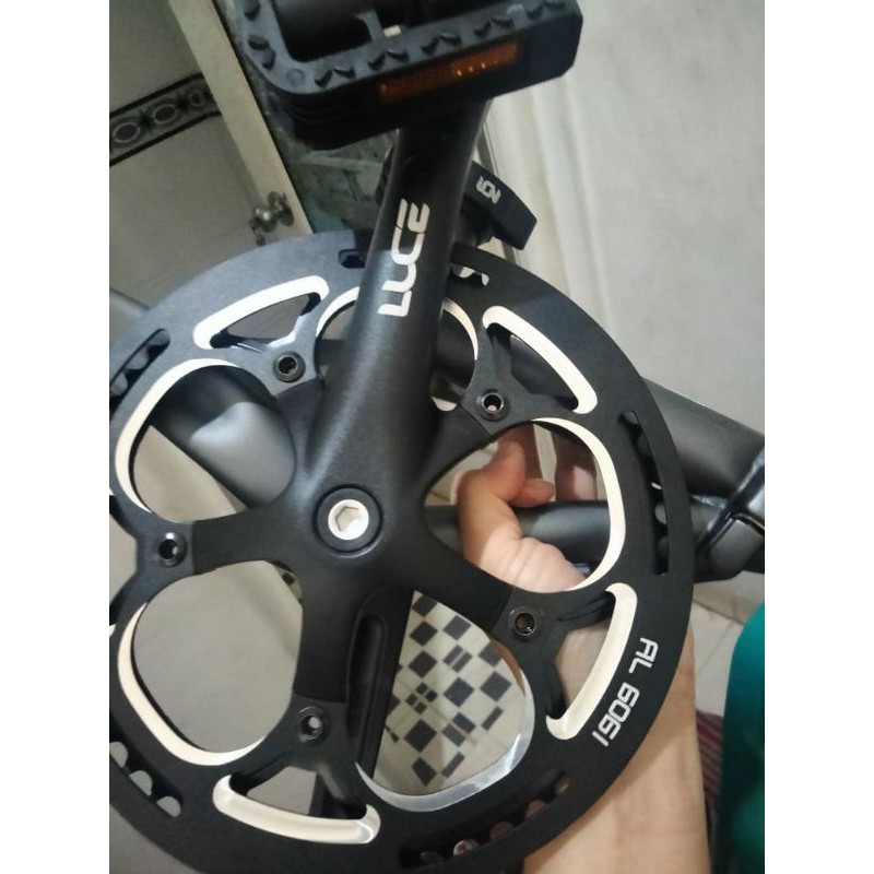 crank luce plus bb dan pedal