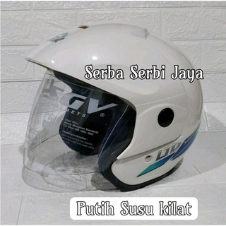 Jual Helm Ltd Sport Original Import No Sni Merah Hitam Biru Abu Rokok Coklat Silver Putih Susu