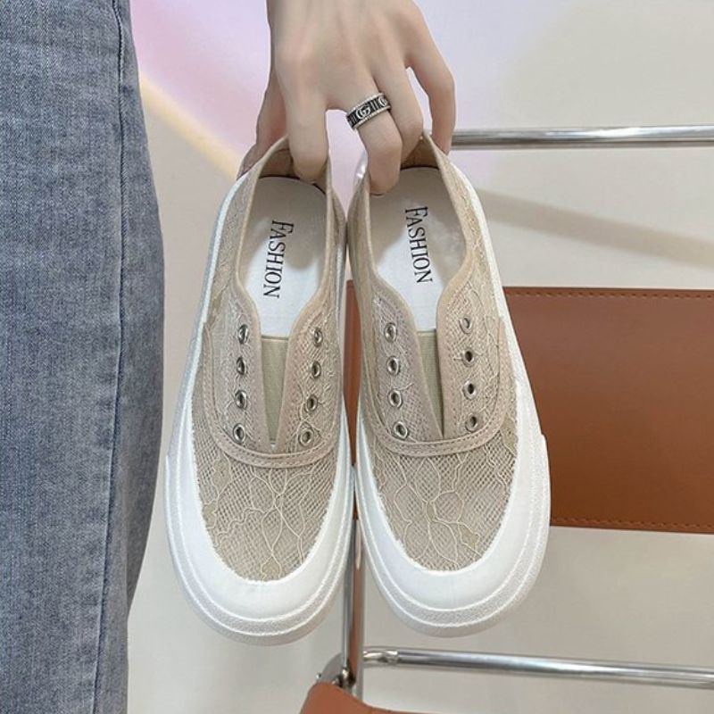 8097 Korean Women Shoes Fashion Sepatu Import Wanita Sneakers Murah