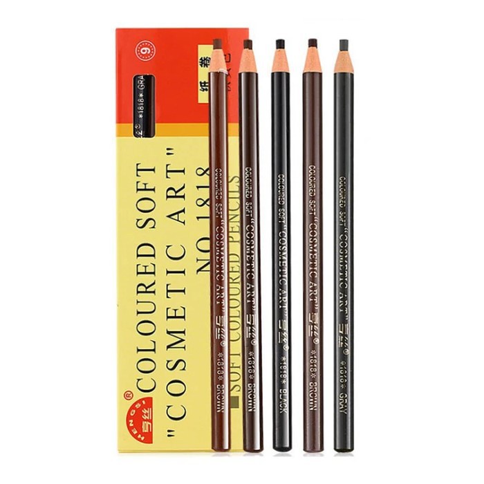 [PER PCS] Pensil Alis Benang Hengsi Eyebrow Pencil Make Up Kosmetik Mata