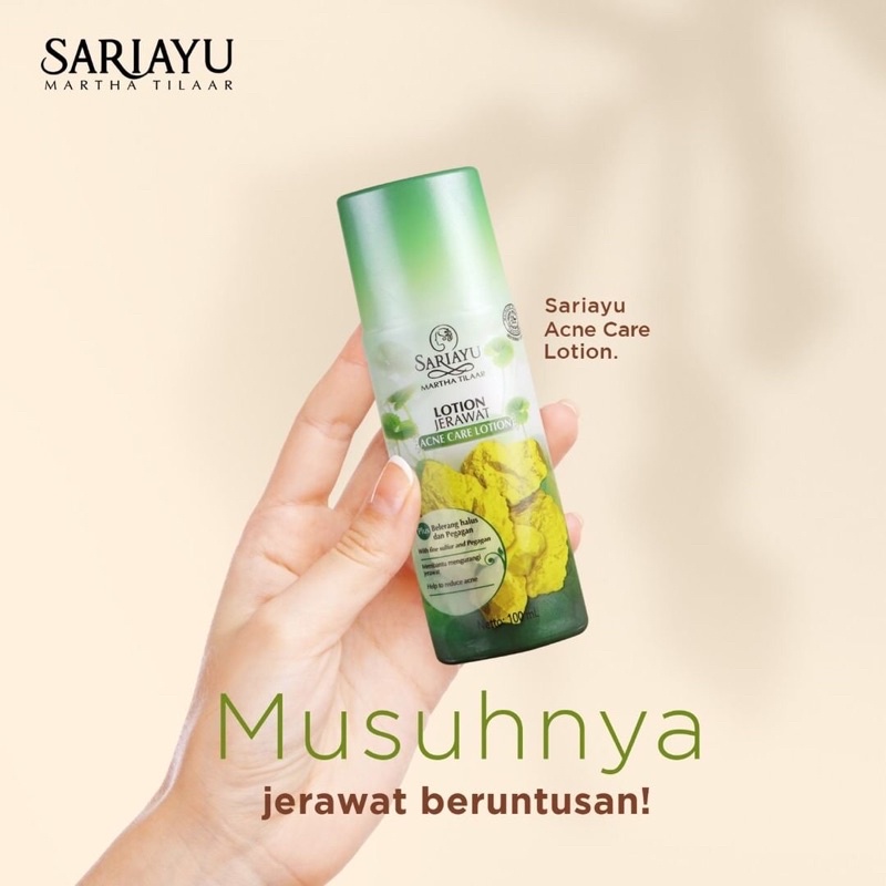 [HARGA SATUAN] Sariayu Acne Care Series - intensive acne care kaplet jerawat bedak acne lotion