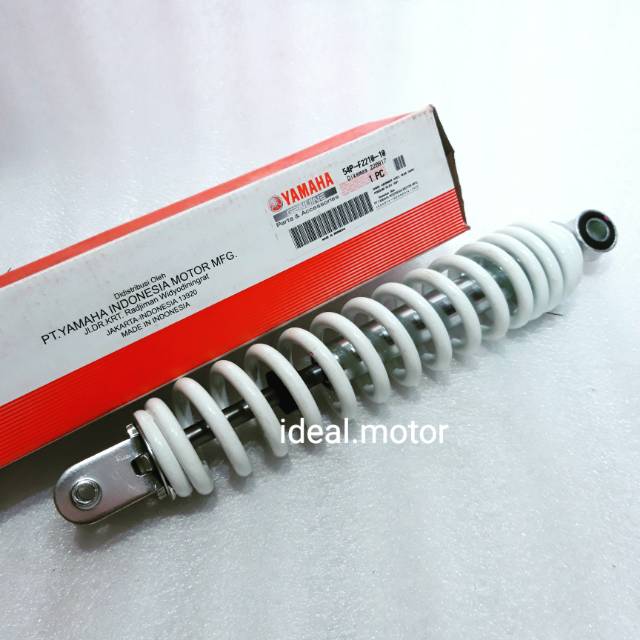Shockbreaker skok belakang Yamaha MIO, MIO J, SOUL GT 115, MIO SOUL putih original 54P F2210 10