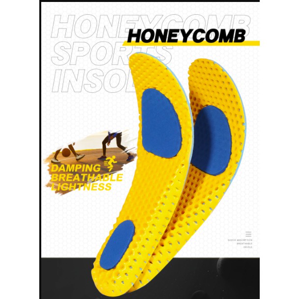 ALAS KAKI ANTI BAU / ANTI PANAS / SOL SEPATU / INSOLES SHOE EMPUK SIZE 35-46-7