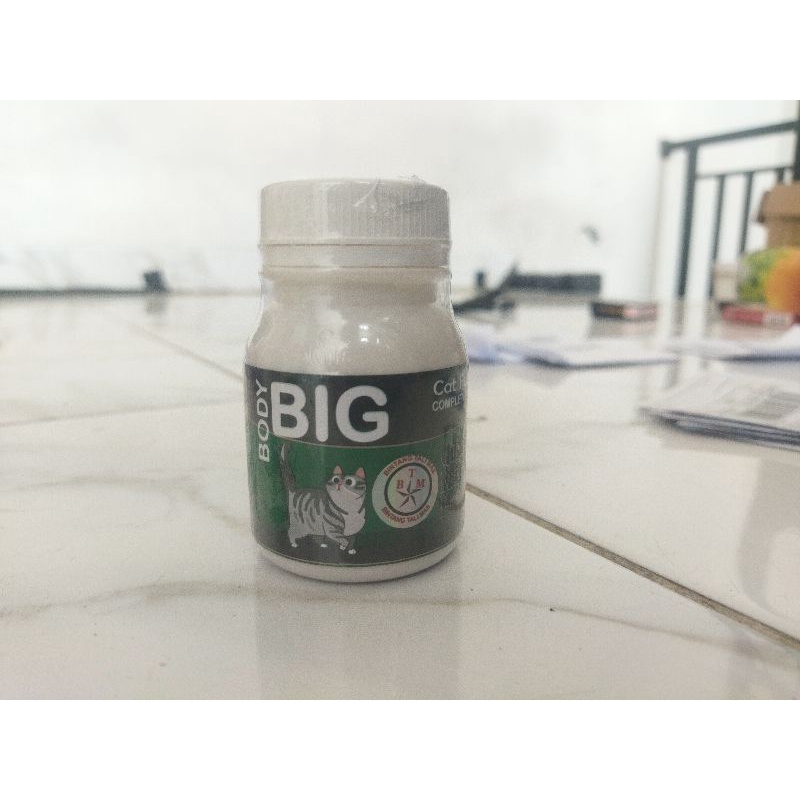 Body Big 50gr vitamin kucing penambah nafsu makan