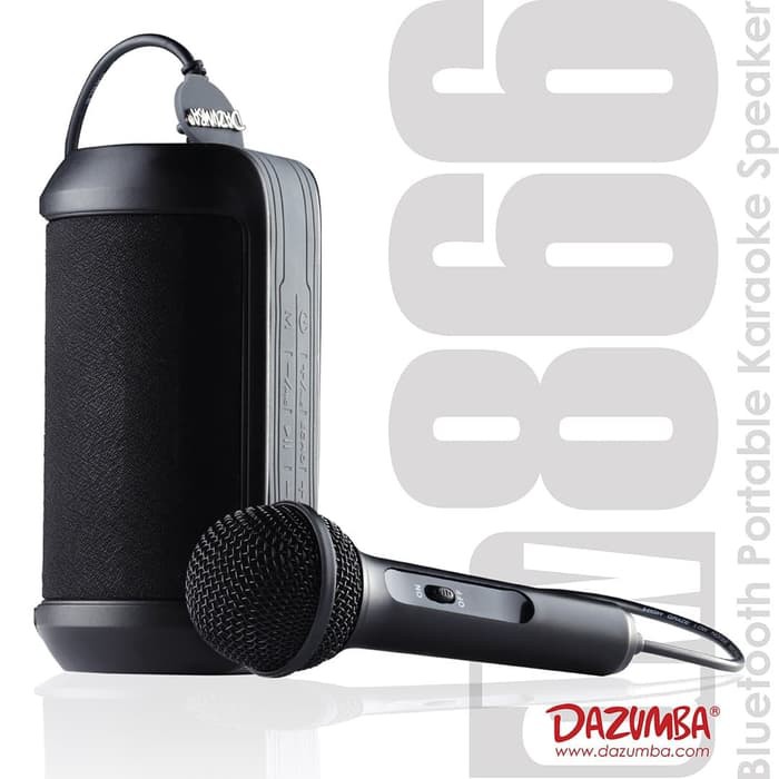 Speaker Karaoke Mini Portable 2 in 1 Dazumba DW866