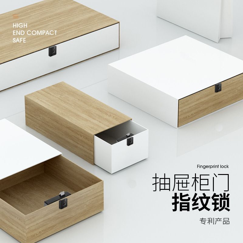 kunci lemari pintar fingerprint anti-theft cabinet keyless smartlock