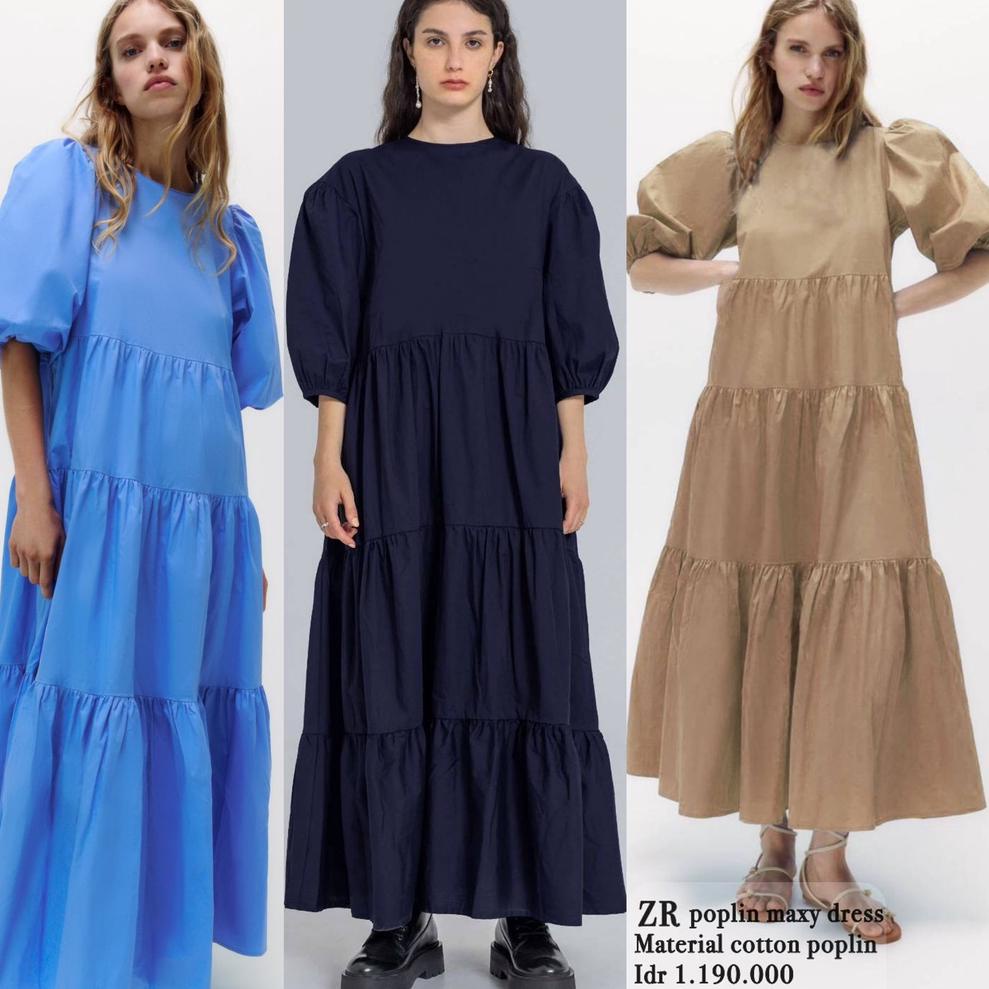 IMN.602613 • zr poplin maxy dress