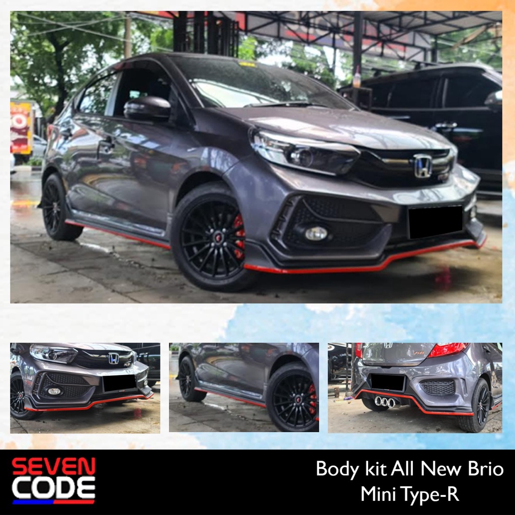 BODY KIT ALL NEW BRIO TYPE R BODY KIT BRIO ALL NEW TYPE R