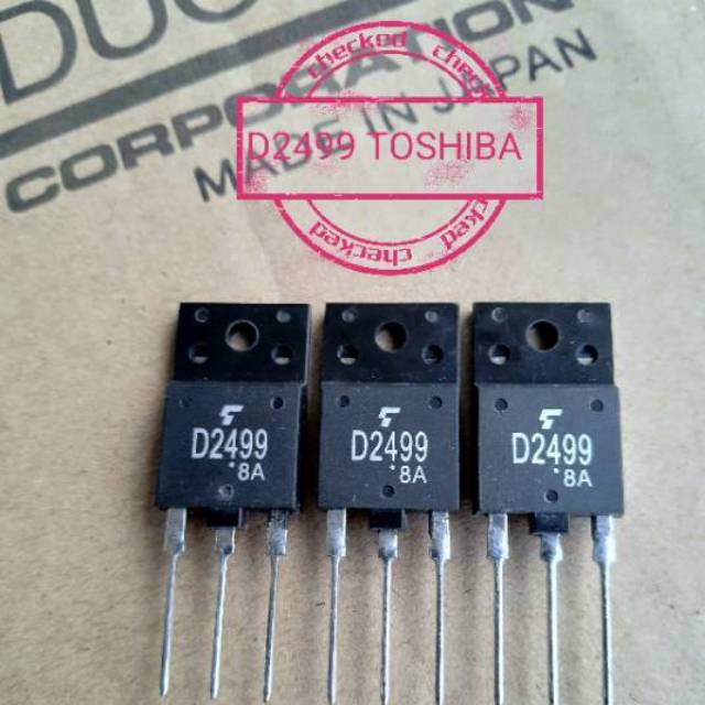 D2499 D 2499  TR D2499 TRANSISTOR 2499 TOSHIBA