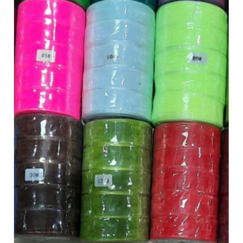 

Pita Organdi Polos 1 inch