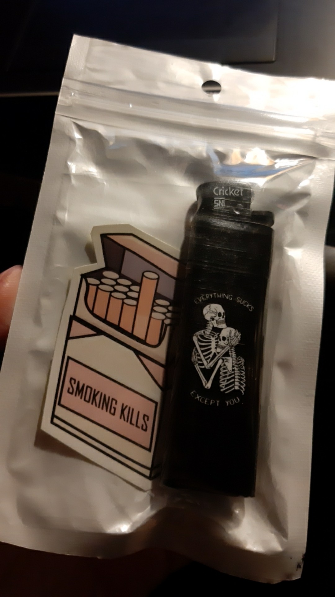 [custome Lighter Cricket] Everything Sucks