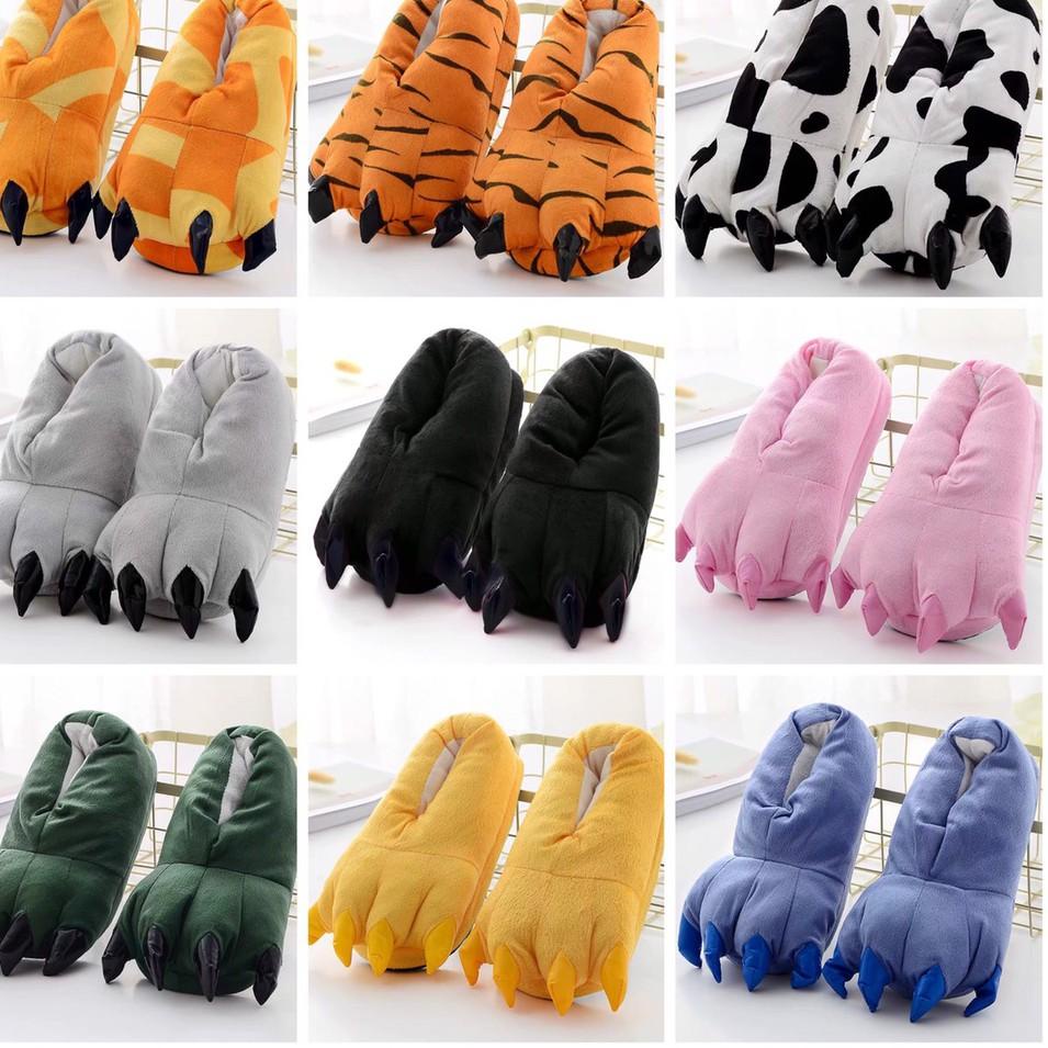 SEPATU ONESIE SANDAL RUMAH CLAW DINOSAURUS DINO