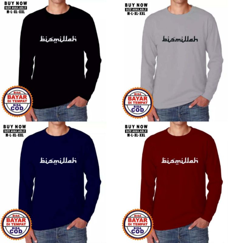 KAOS DAKWAH PRIA / DISTRO ISLAMI / KAOS DAKWAH / KAOS ISLAMI / PAKAIAN PRIA LENGAN PANJANG-7