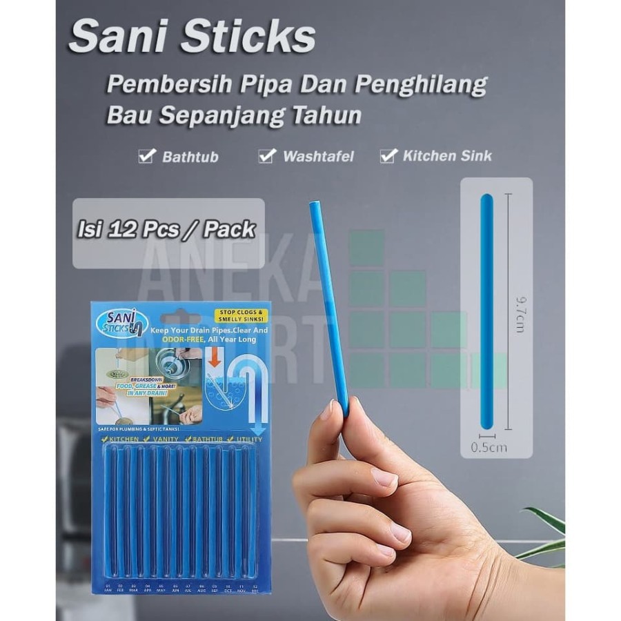 SANI STICK PEMBERSIH SALURAN/WASTAFEL