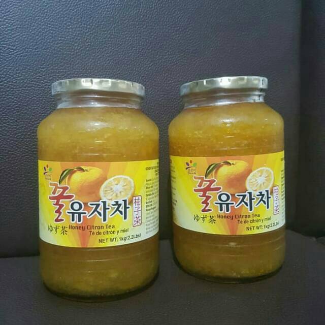 

Korean Honey Citron Tea 1kg Teh Korea Shin Sun Mi Yuja Cha / Yu Ja Cha