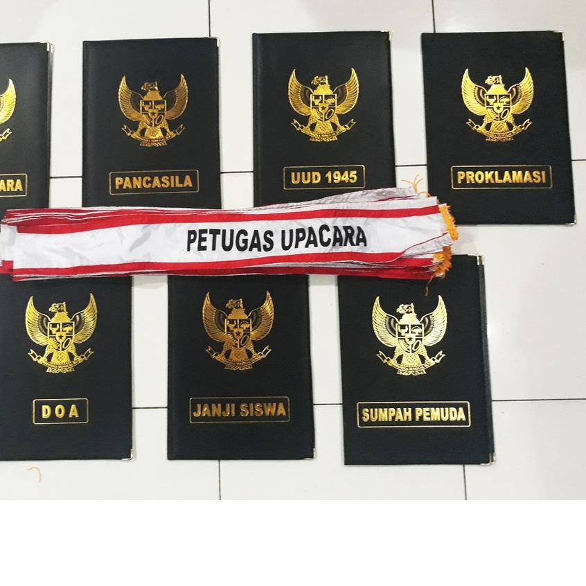 

New Arrival!! ATR-234 Map Upacara NEW isi 7 Map + 12 slempang / Perlengkapan Upacara Bendera (New/Ba