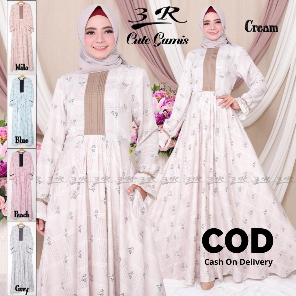 BAJU GAMIS SORAYA / GAMIS KATUN TERMURAH 2022 /BAJU GAMIS WANITA / BAJU GAMIS WANITA TERBARU 2022 / 
