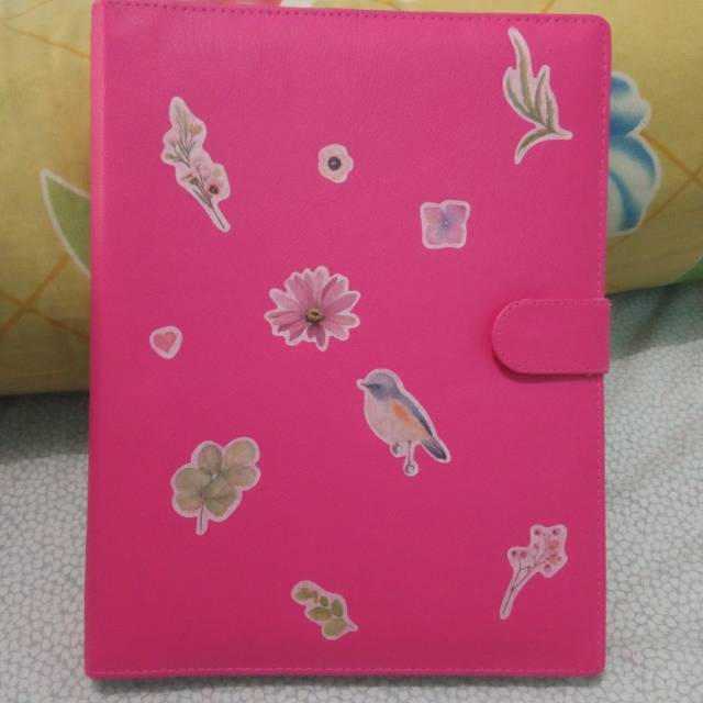

Binder b5 warna pink tua