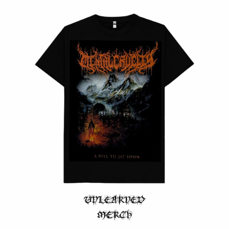 T-shirt Original Mental Cruelty - A Hill To Die Upon Cover