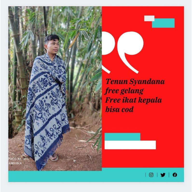 tenun troso jepara ori