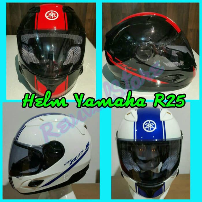 Helm Yamaha R25   Putih