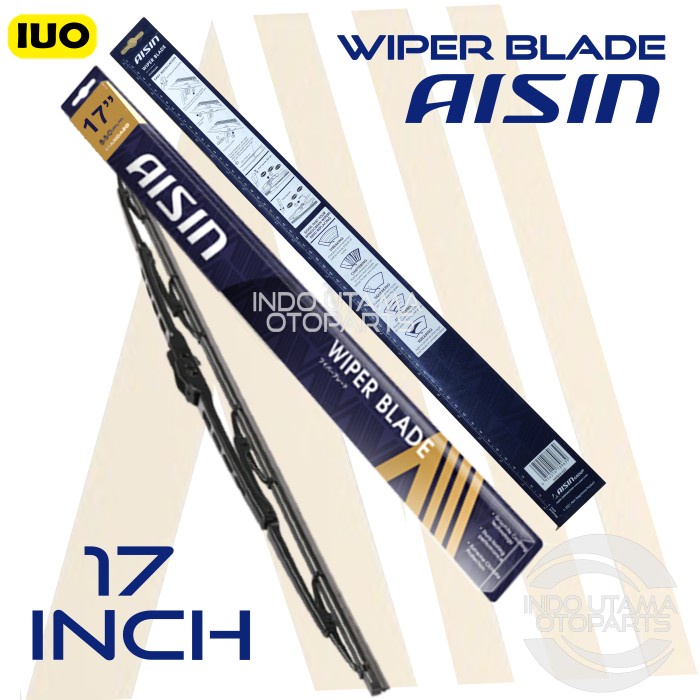 Wiper Mobil 17 inch Satuan (1pc) AISIN